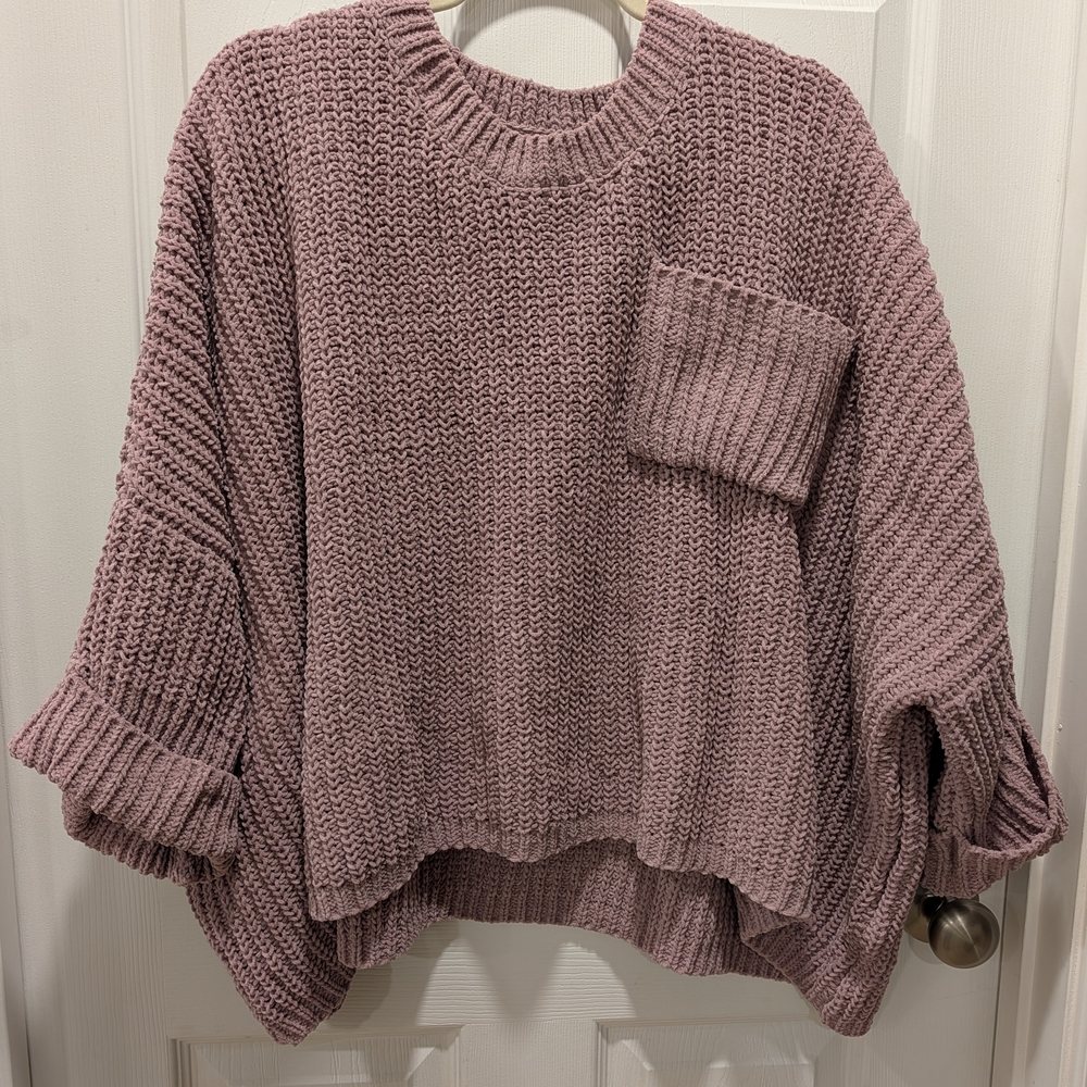 Hudson gray Women's Knit Sweater - Mauve